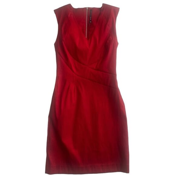 W118 by Walter Baker Dresses & Skirts - NWT W118 By Walter Baker Women’s Red Sleeveless Alexa Stitched Cocktail Dress M